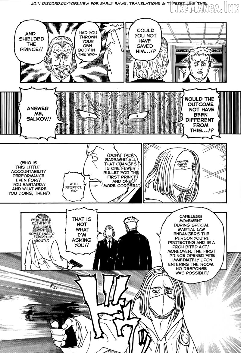 Hunter x Hunter, Chapter 418 image 13